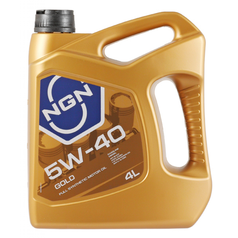 NGN GOLD 5W-40SN/CF 4л (синт. мотор. масло)