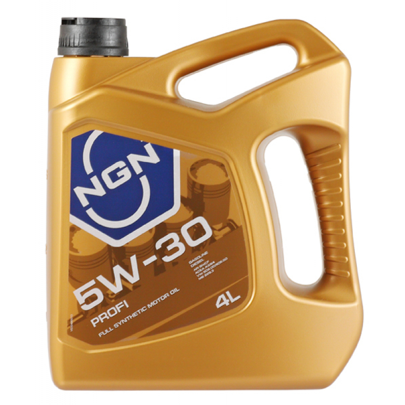 NGN PROFI 5W-30 SN/CF 4л (синт. мотор. масло)