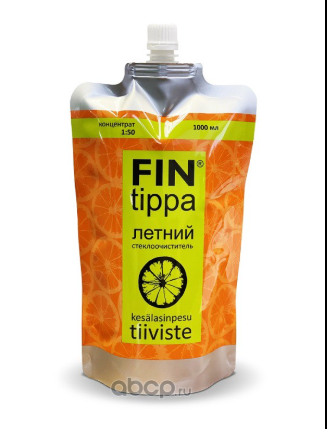 СТЕКЛООЧИСТИТЕЛЬ FINTIPPA МАРКА 01 ЛЕТО, КОНЦ., 1