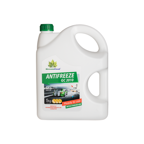 Антифриз GreenCool GС2010 G11, зеленый 5кг