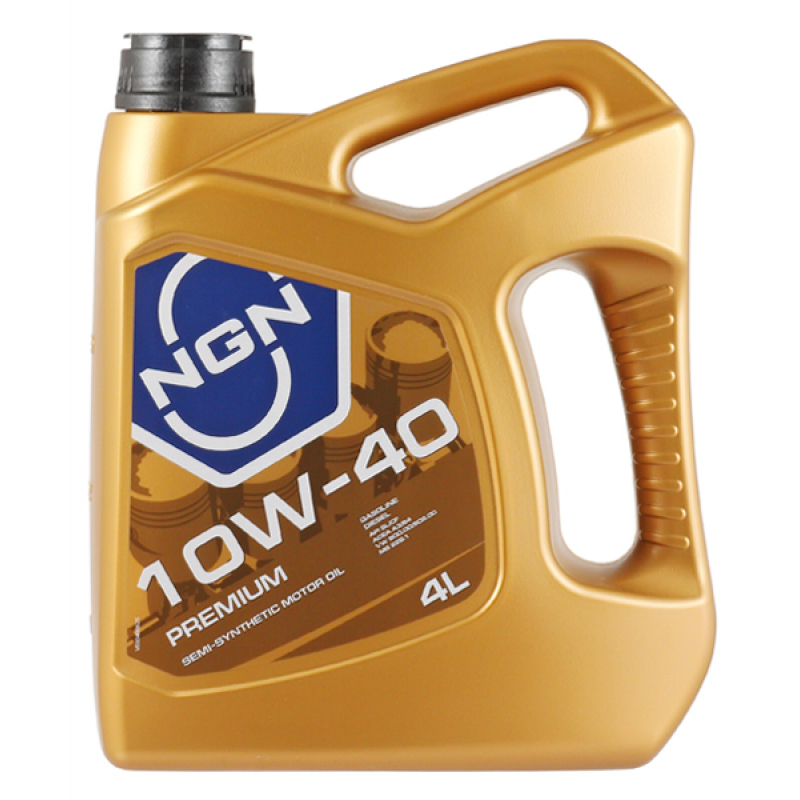 NGN PREMIUM 10W-40 SL/CF 4л (полусинт. мотор. масло)