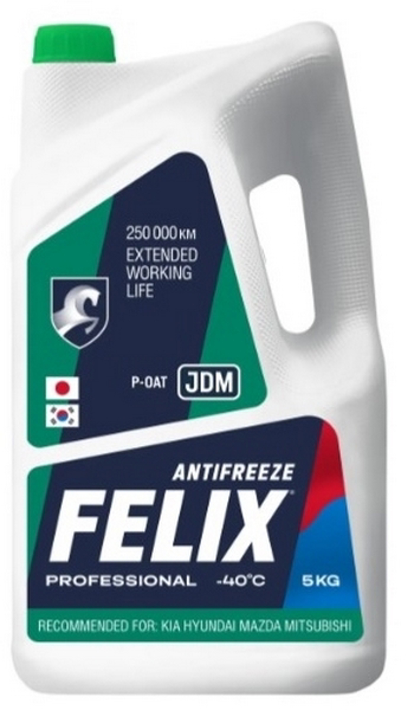 Антифриз FELIX JDM G12++, зеленый 5кг
